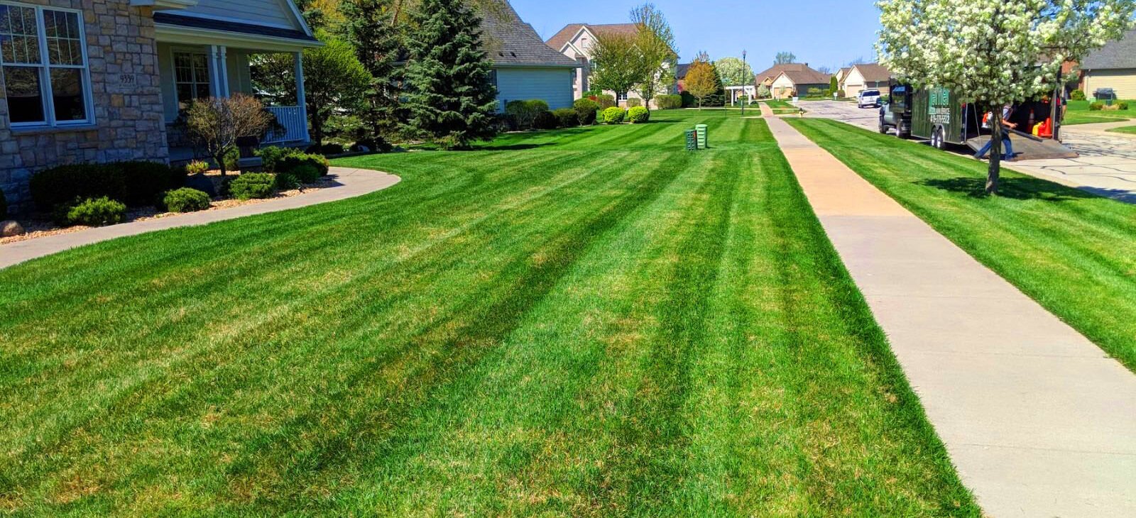 The Grass Is Always Greener 
With Leffler Lawn Service